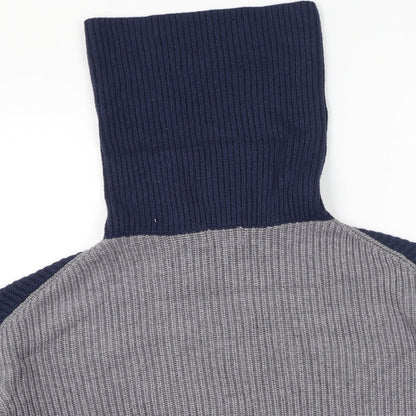 Apricot Womens Multicoloured High Neck  Viscose Pullover Jumper Size S