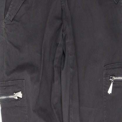 Rant & Rave Womens Grey  Cotton Jegging Trousers Size 32 L27 in Regular