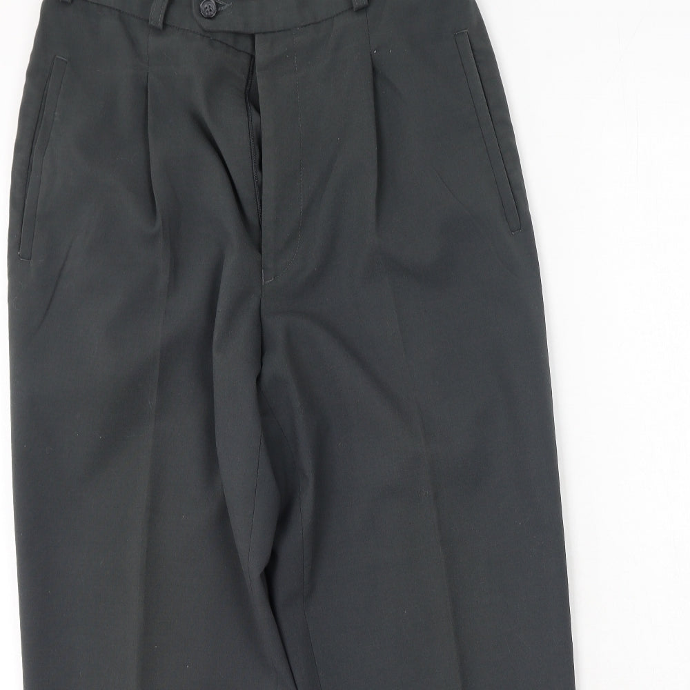 REMUS Mens Grey  Polyester Trousers  Size M L26 in Regular