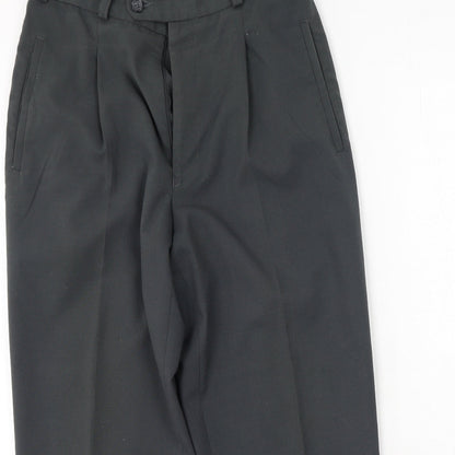 REMUS Mens Grey  Polyester Trousers  Size M L26 in Regular
