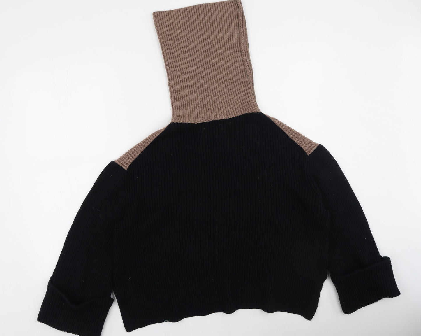 Apricot Womens Multicoloured High Neck  Viscose Pullover Jumper Size M