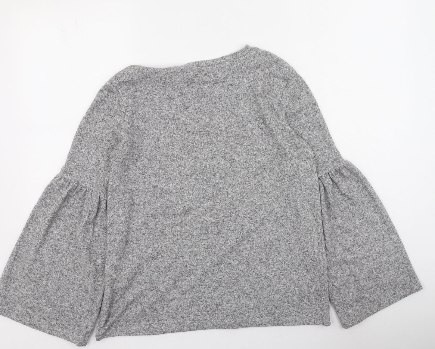 Womens UK Size S Zara Grey Pullover Jumper