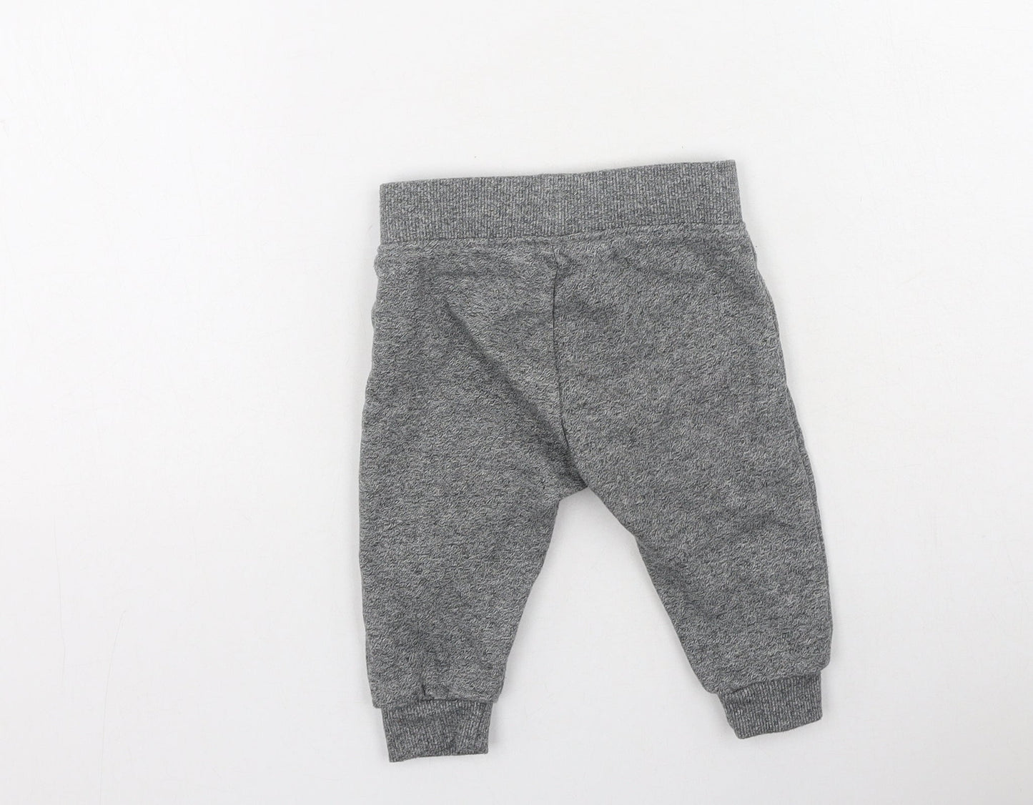 Primark  Boys Grey  Cotton Jogger Leggings Size 6-9 Months