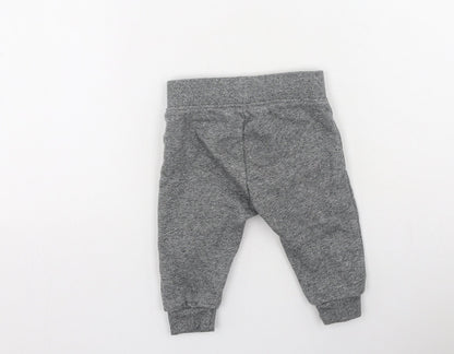 Primark  Boys Grey  Cotton Jogger Leggings Size 6-9 Months