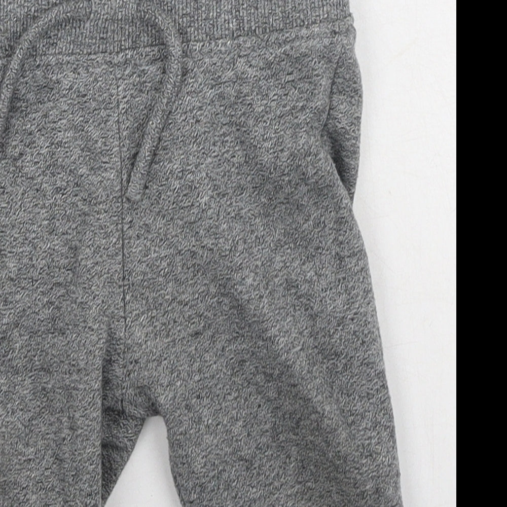 Primark  Boys Grey  Cotton Jogger Leggings Size 6-9 Months