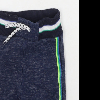 Primark Boys Multicoloured  Cotton Jogger Trousers Size 3-6 Months