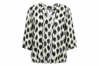 Womens UK Size S Wallis Ivory Basic Blouse