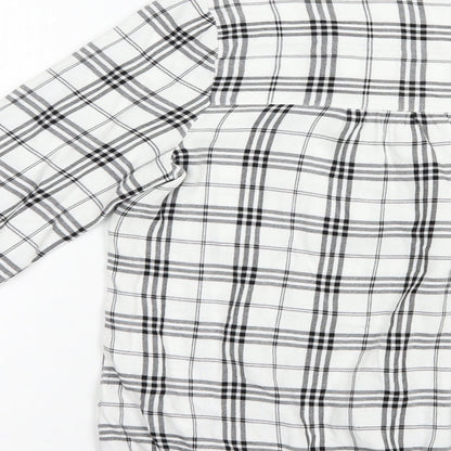 Womens UK Size 8 Marks and Spencer White Basic Blouse