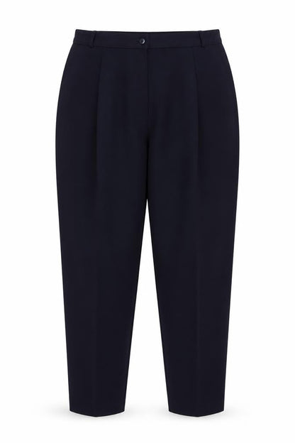 Womens UK Size 18 Marks and Spencer Regular Fit Dress Pants Blue Trousers