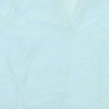 Womens UK Size 22 essence Blue Basic Button-Up