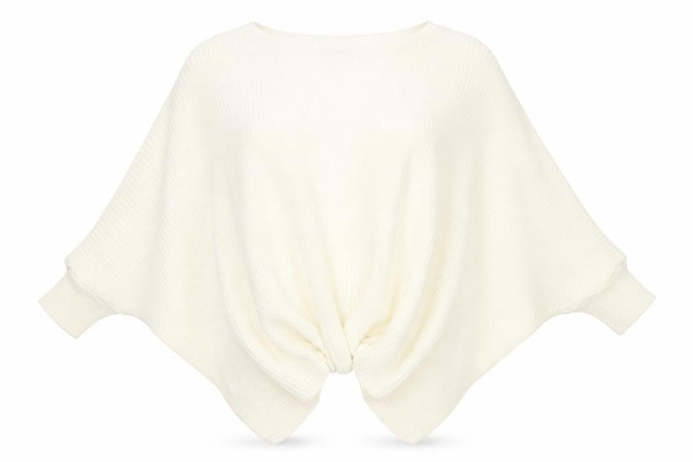 Womens UK Size M Boohoo Ivory Pullover Jumper