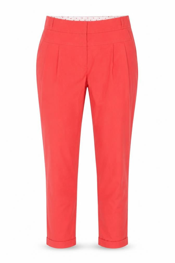 Womens UK Size 10 NEXT Regular Fit  Orange Trousers