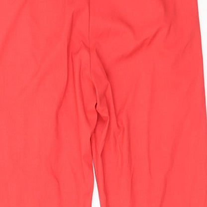 Womens UK Size 10 NEXT Regular Fit  Orange Trousers