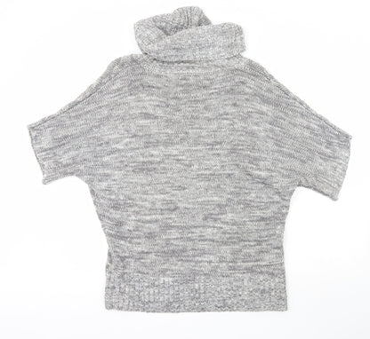 Womens UK Size S Peacocks Grey Pullover Jumper