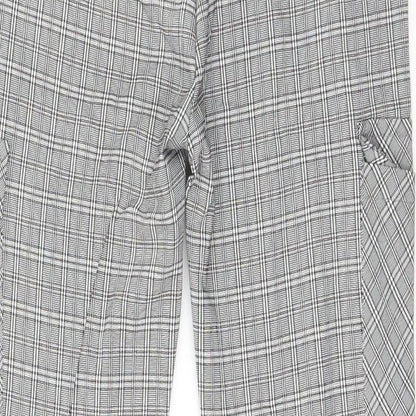 Womens UK Size M Cherry Koko Regular Fit  Grey Trousers