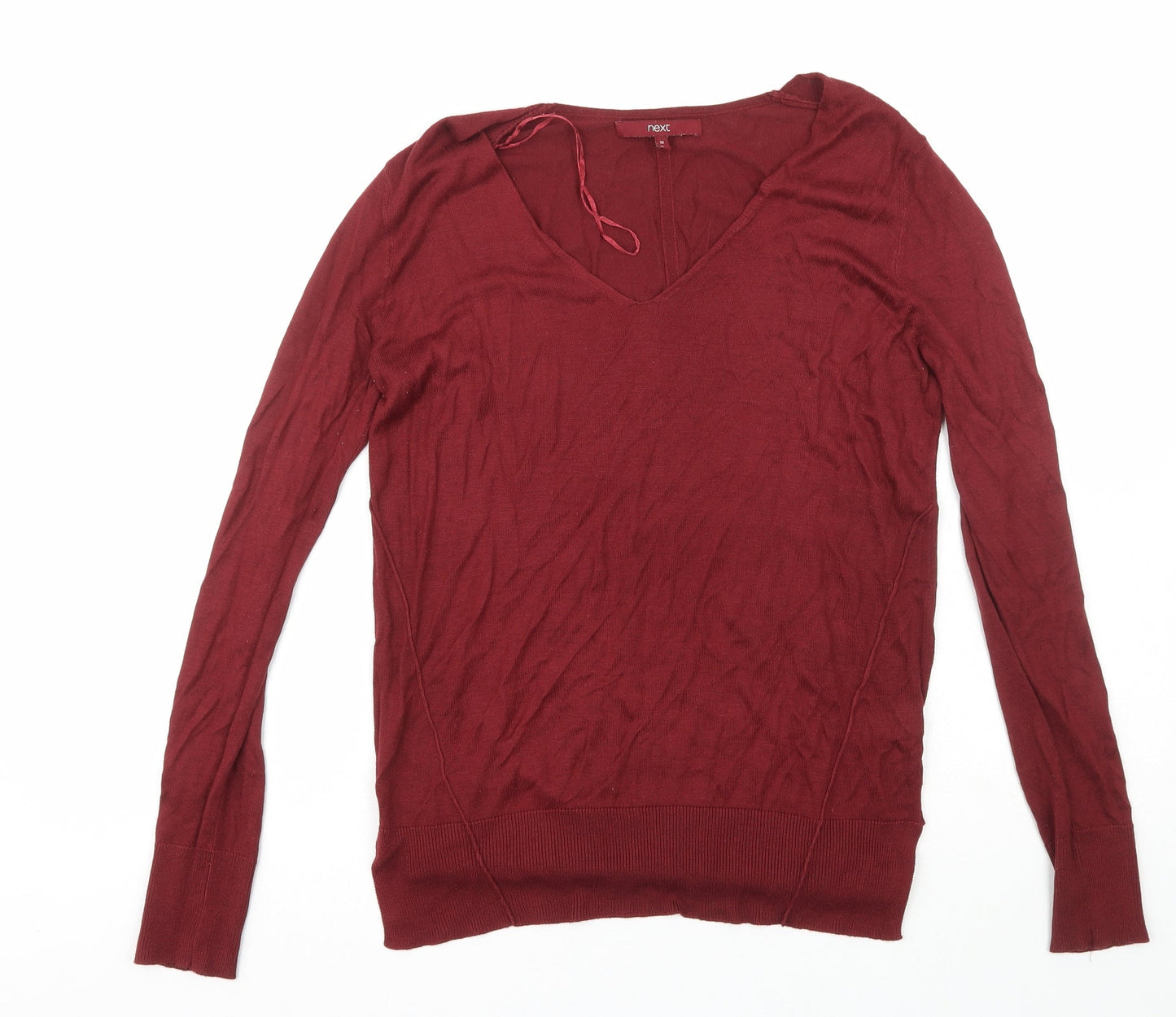 Womens UK Size 10 NEXT Brown Pullover Jumper