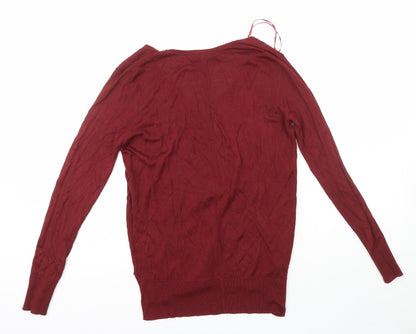 Womens UK Size 10 NEXT Brown Pullover Jumper