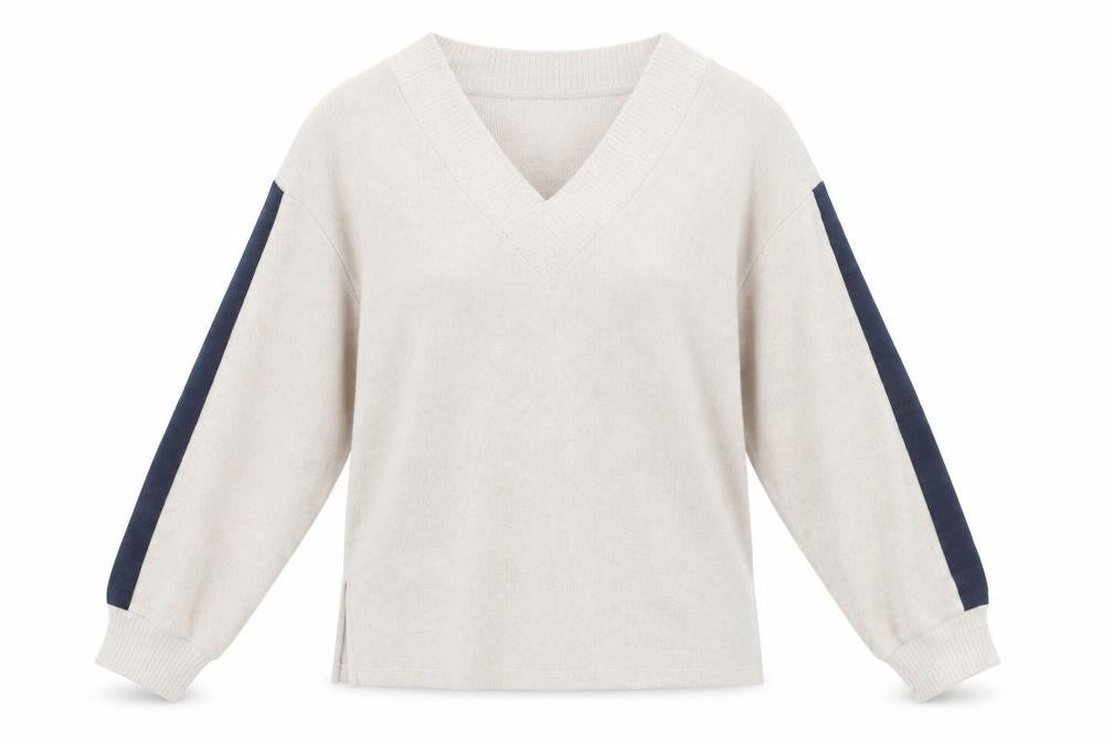 Womens UK Size M F&F Beige Pullover Jumper