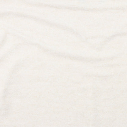 F&F Womens Beige Crew Neck  Polyester Pullover Jumper Size M