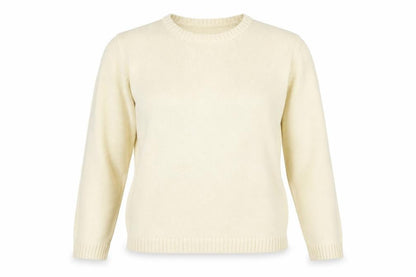 Dunnes Womens Yellow  100% Cotton Pullover Sweatshirt Size 14   - Size 14/16