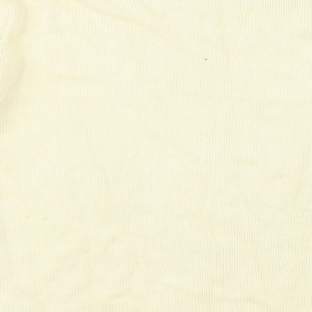 Dunnes Womens Yellow  100% Cotton Pullover Sweatshirt Size 14   - Size 14/16