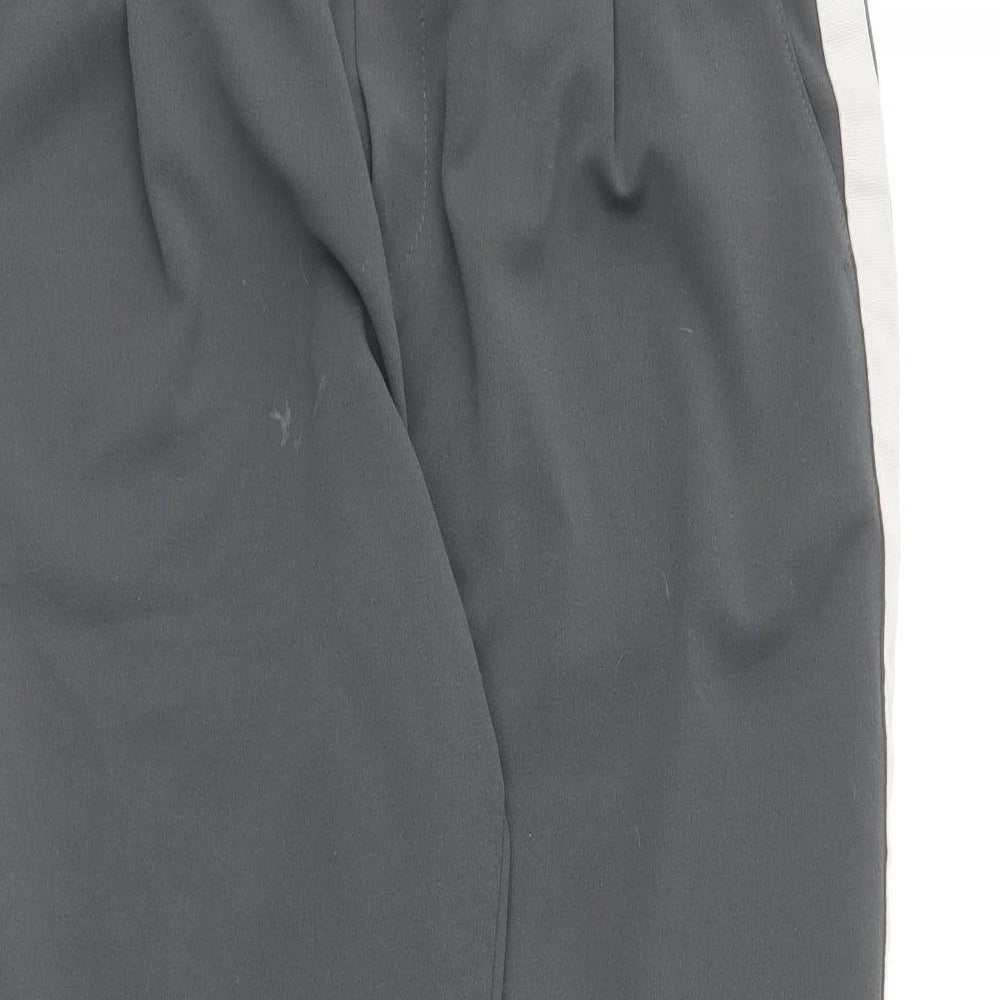 Fox Mens Grey  Polyester Jogger Trousers Size M L24 in Regular