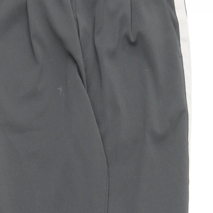 Fox Mens Grey  Polyester Jogger Trousers Size M L24 in Regular