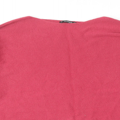 Womens UK Size L Dunnes Stores Pink Pullover Jumper