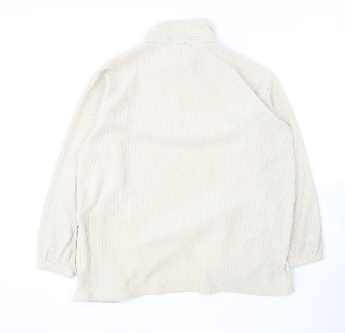 Nuggets Womens Beige  Polyester Pullover Sweatshirt Size M