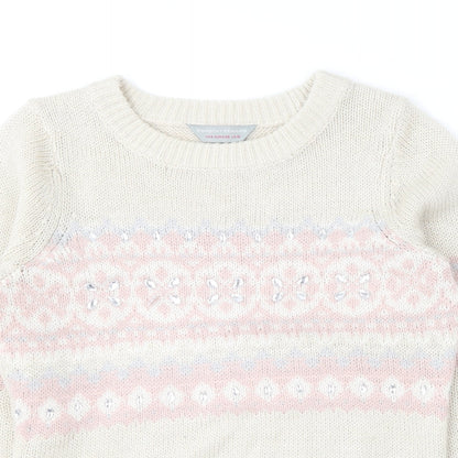 Womens UK Size 10 Dorothy Perkins Beige Pullover Jumper