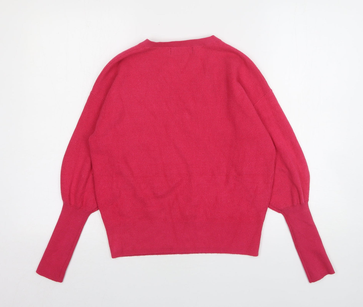 Womens UK Size XS Marks and Spencer Pink Pullover Jumper