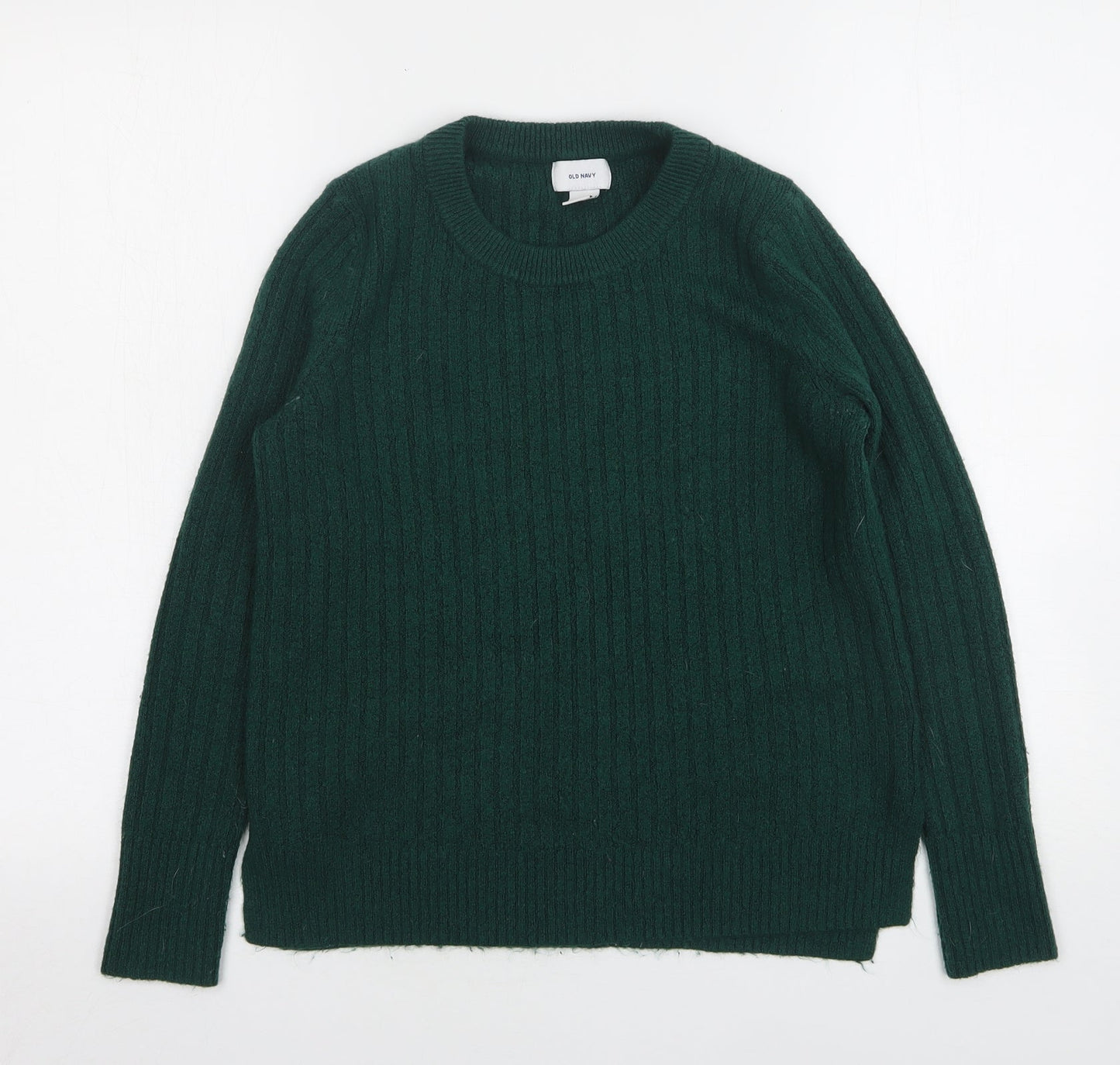 Womens UK Size XS Old Navy Green Pullover Jumper