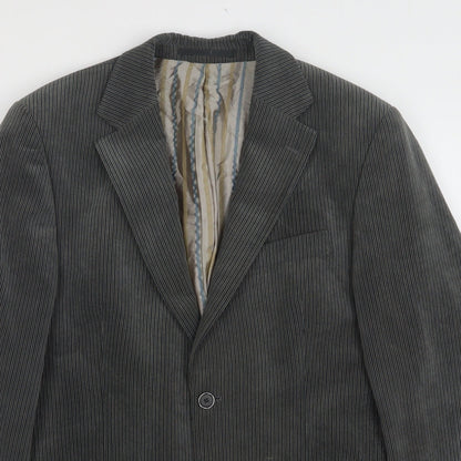 Mens UK Size 40 Douglas Regular Grey Suit Jacket