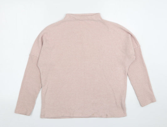 Womens UK Size XS H&M Pink Pullover Jumper