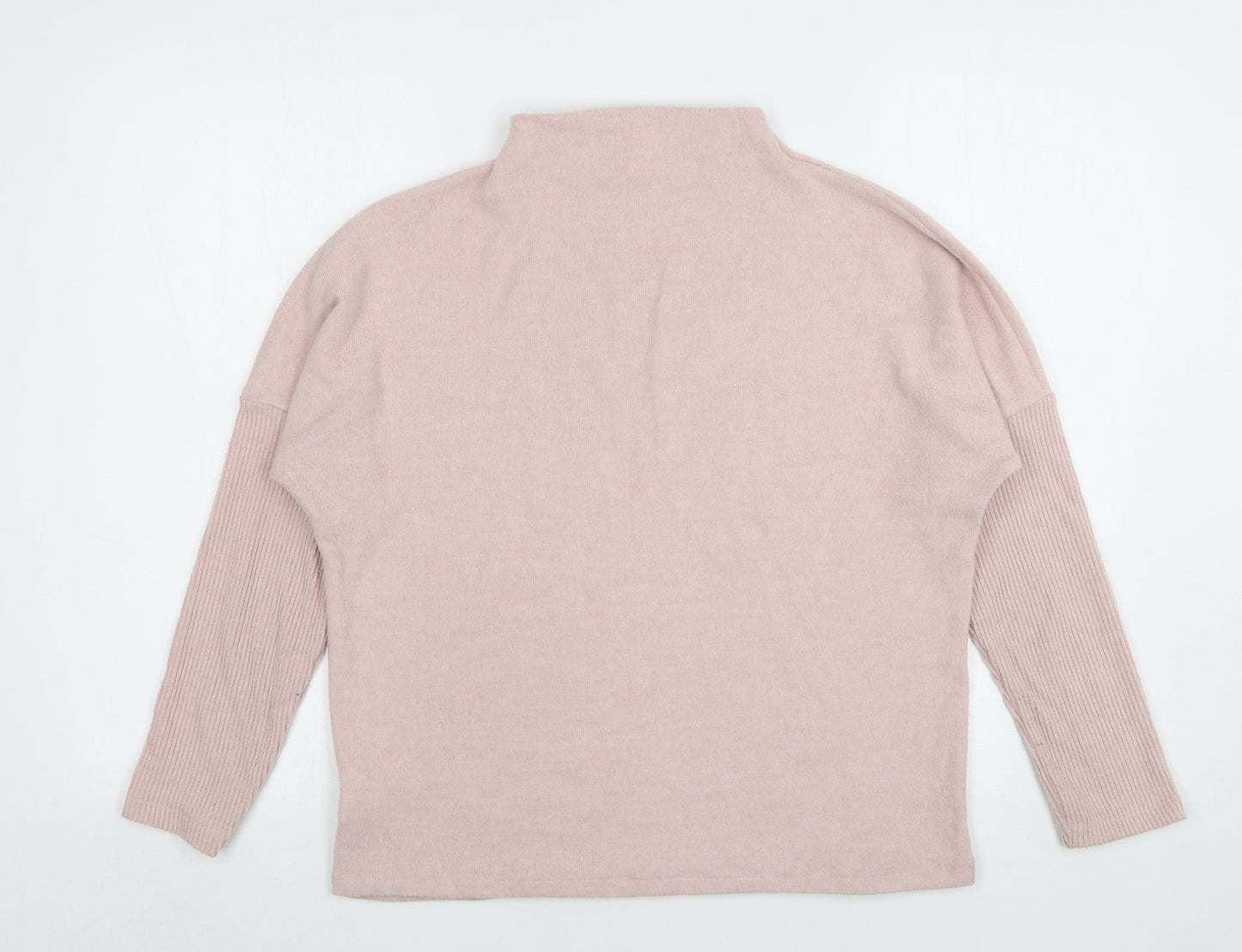 Womens UK Size XS H&M Pink Pullover Jumper