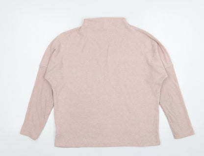 Womens UK Size XS H&M Pink Pullover Jumper