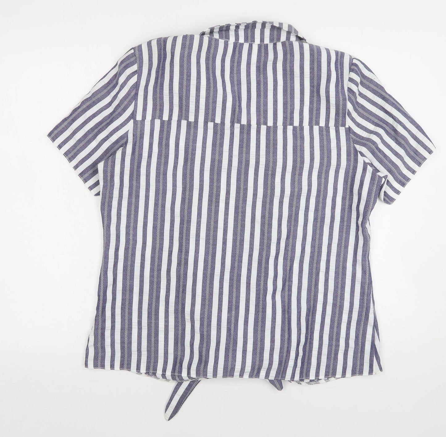 Womens UK Size 14 Gerard Blue Basic Blouse