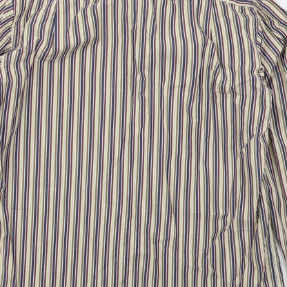 Mens UK Size M Tricot Marine Beige  Button-Up Long Sleeve Casual Shirt