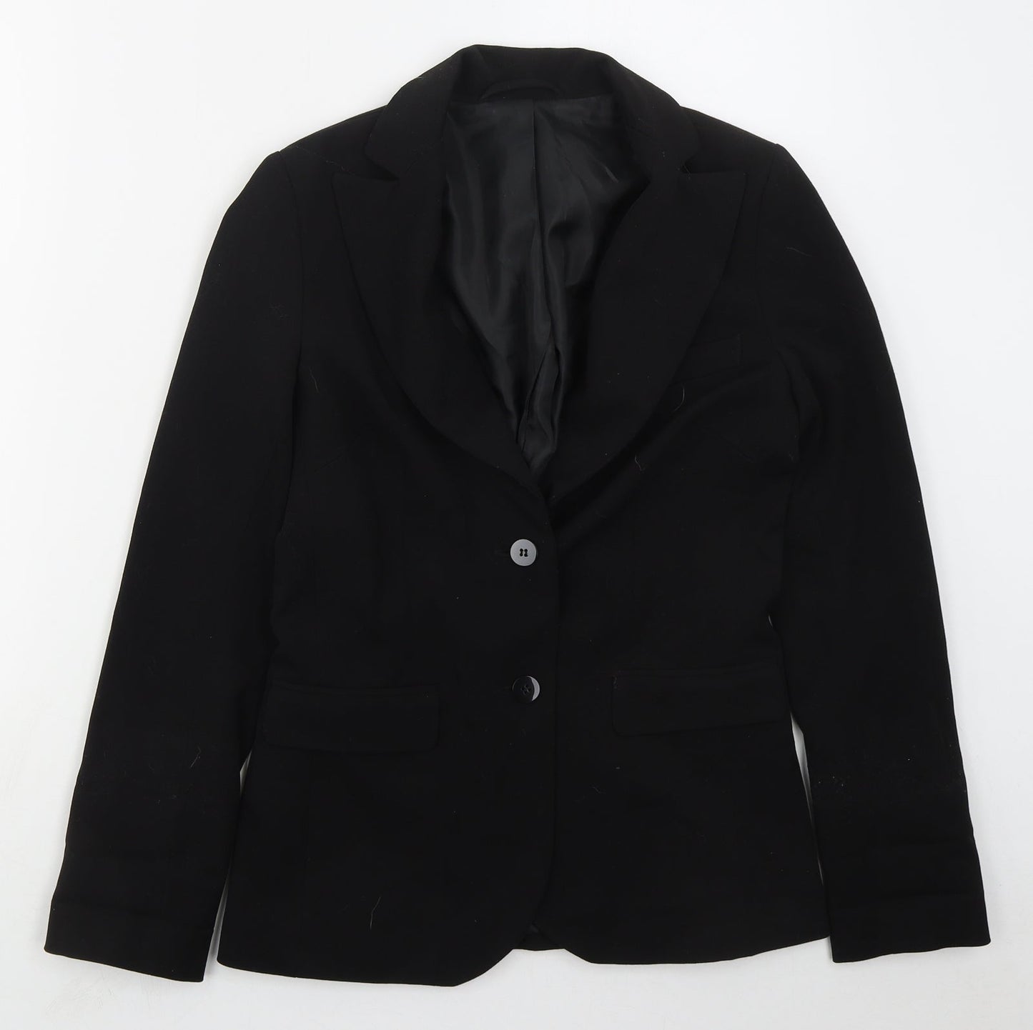 Womens UK Size 12 Internacionale Regular Black Suit Jacket