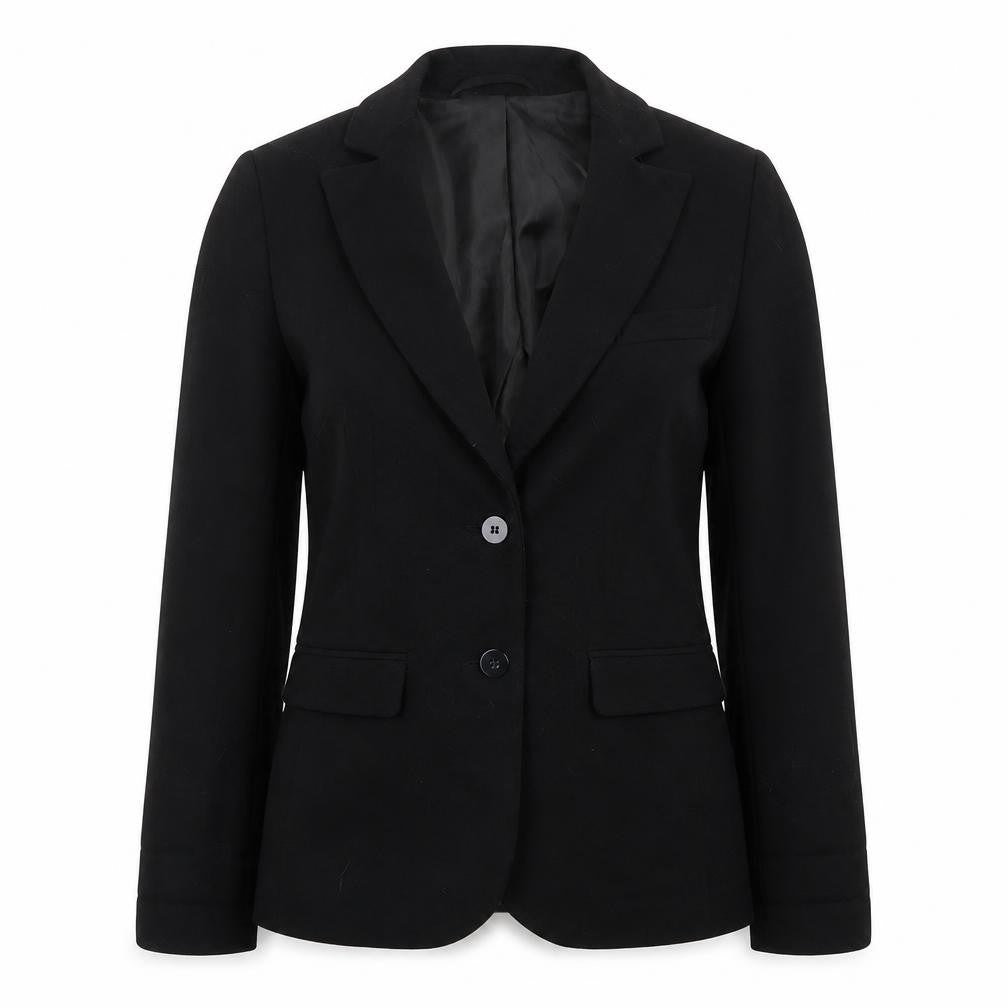 Womens UK Size 12 Internacionale Regular Black Suit Jacket