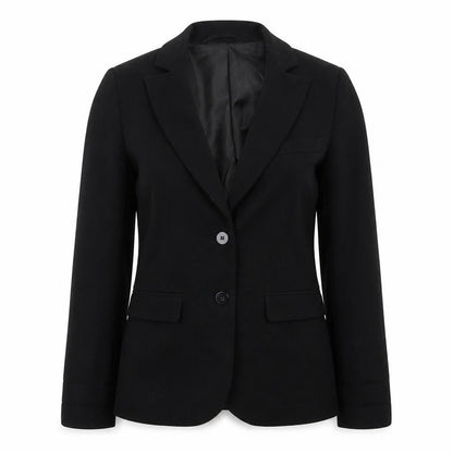 Womens UK Size 12 Internacionale Regular Black Suit Jacket