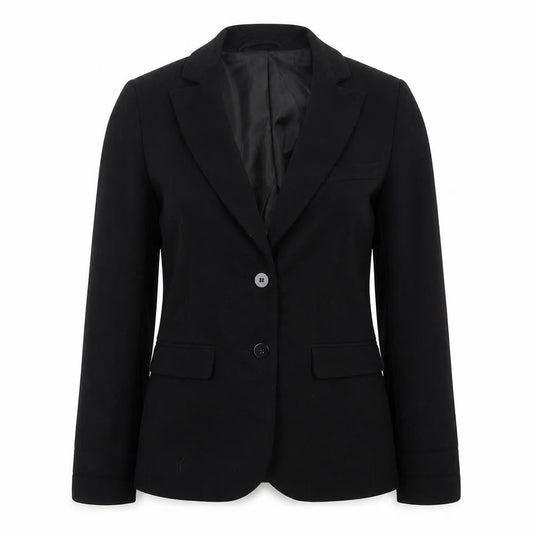 Womens UK Size 12 Internacionale Regular Black Suit Jacket