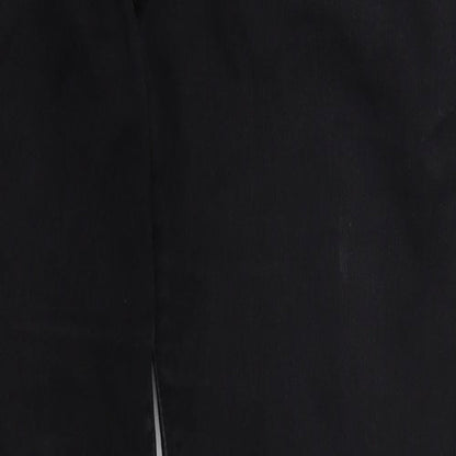 Paper + Stitch Womens Black  Cotton Skinny Jeans Size 30 in L29 in Regular Button