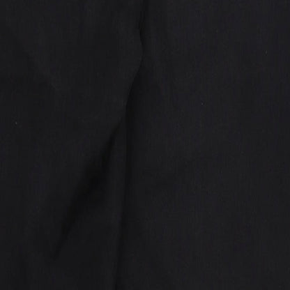 Paper + Stitch Womens Black  Cotton Skinny Jeans Size 30 in L29 in Regular Button