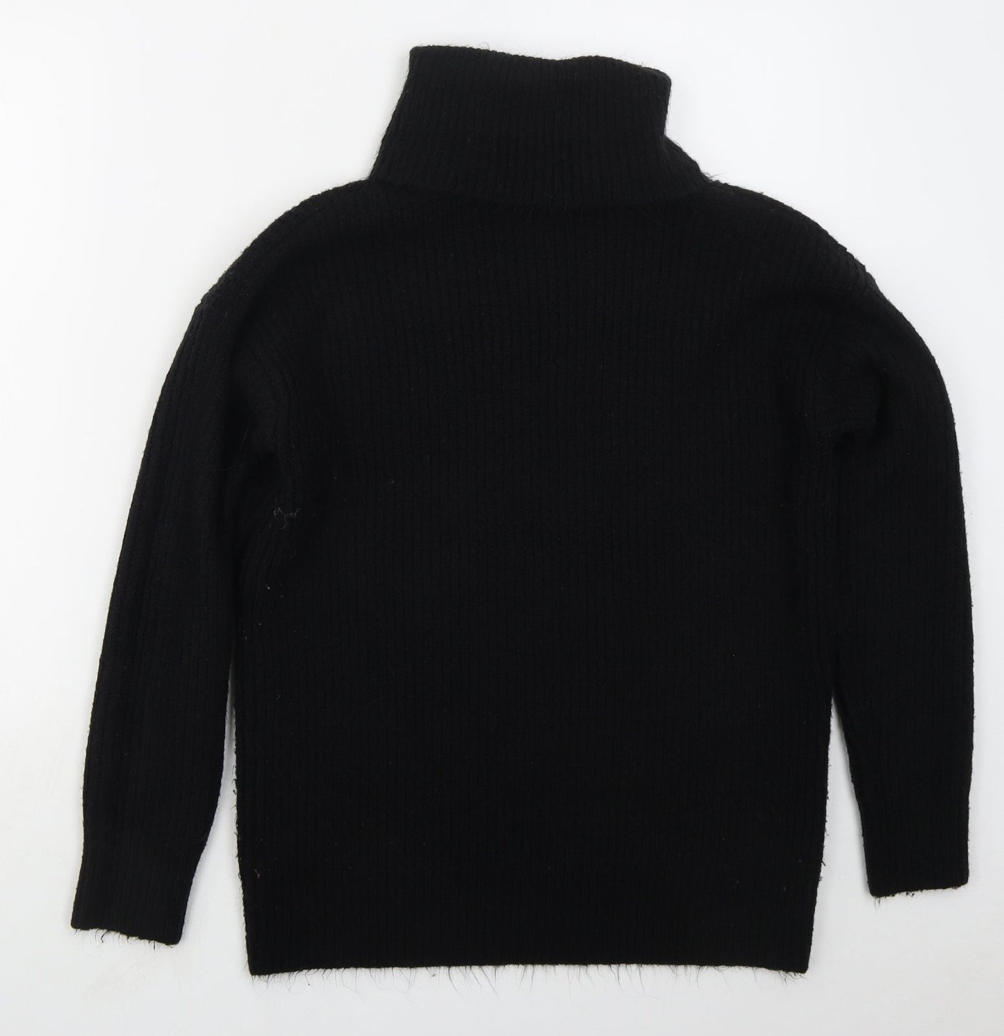 Womens UK Size S New Look Black Pullover Jumper