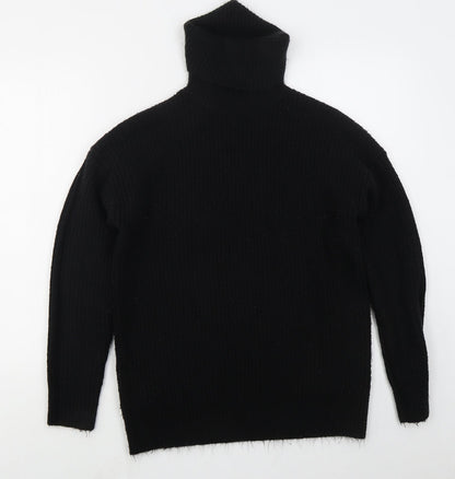 Womens UK Size S New Look Black Pullover Jumper