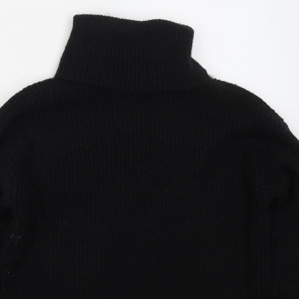 Womens UK Size S New Look Black Pullover Jumper