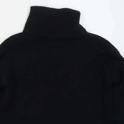 Womens UK Size S New Look Black Pullover Jumper