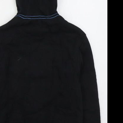 Shaun White Boys Black  Cotton Full Zip Hoodie Size S  Zip