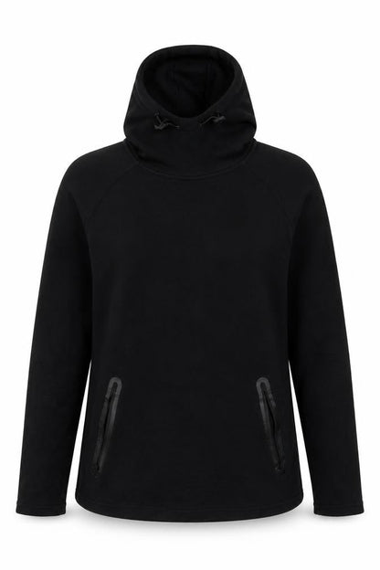 Kyodan Womens Black  Cotton Pullover Hoodie Size S  Pullover
